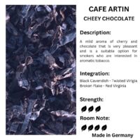 توتون پیپ شکلات آلبالو کافه آرتین