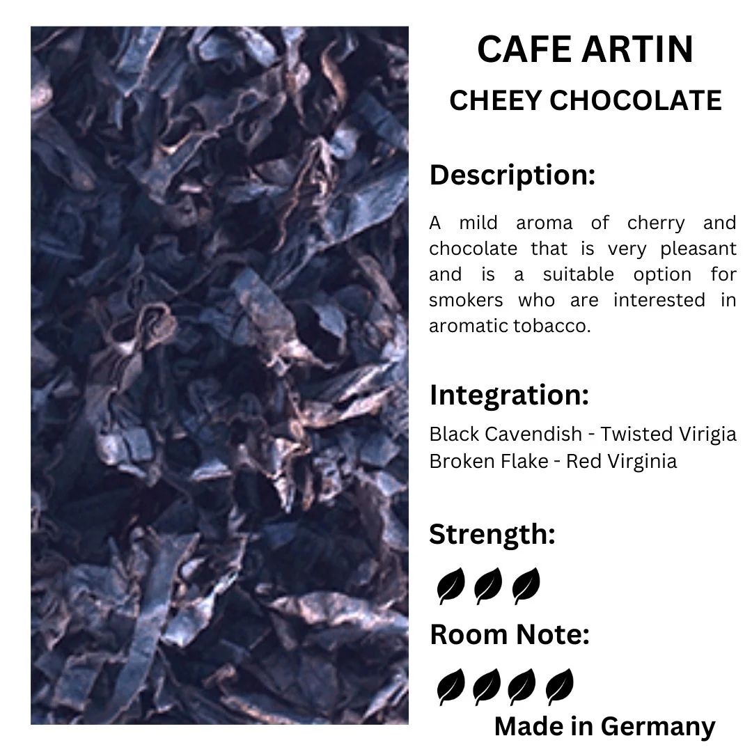 توتون پیپ شکلات آلبالو کافه آرتین