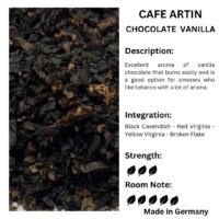 توتون پیپ شکلات وانیل کافه آرتین