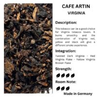 توتون پیپ ویرجینیا کافه آرتین