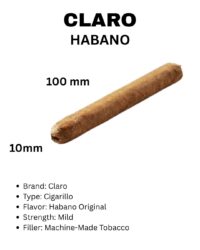 سیگاربرگ CLARO رزبری تک نخ